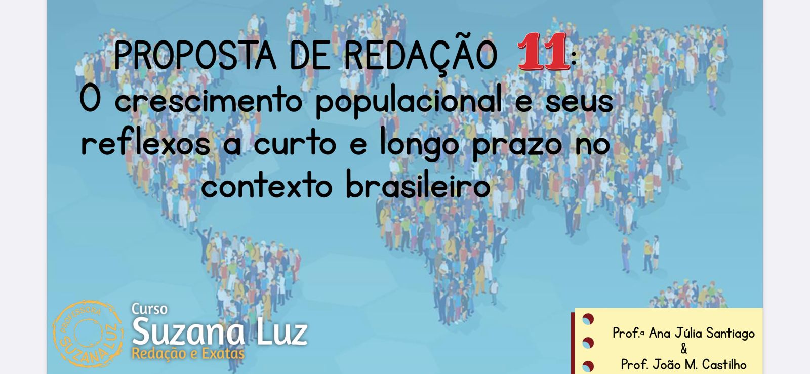 O crescimento populacional e seus reflexos a curto e longo prazo no contexto brasileiro 